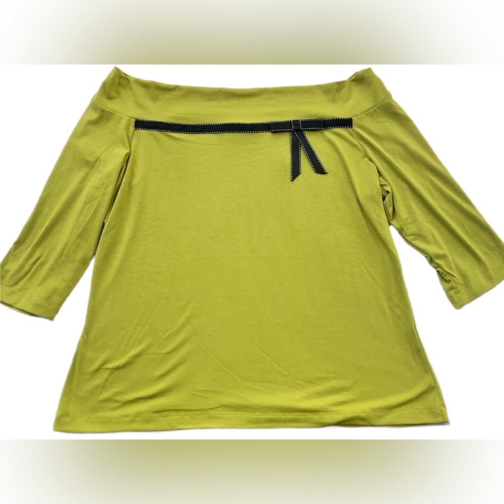 I.e Off the Shoulder Top with Ribbon Detail, New with tags, xl